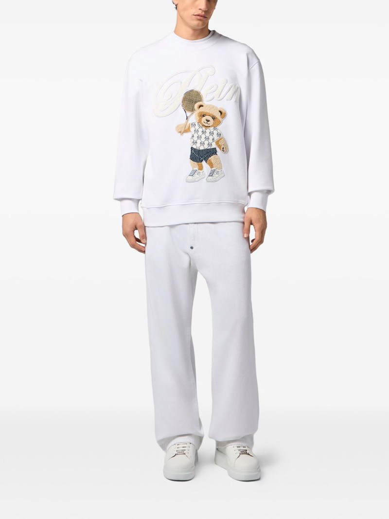 PHILIPP PLEIN crew-neck long-sleeve sweatshirt outlook