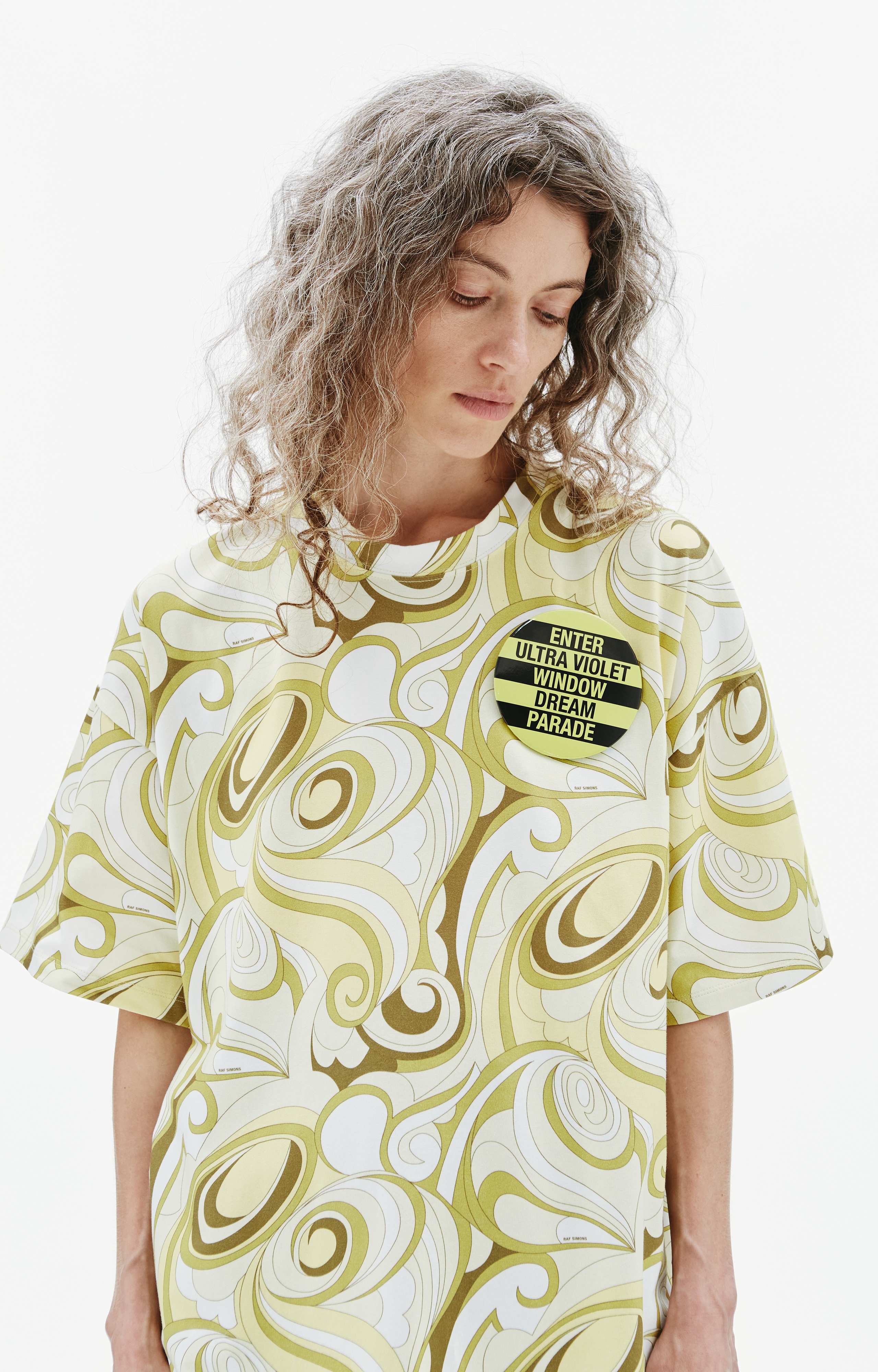 YELLOW COTTON T-SHIRT - 4