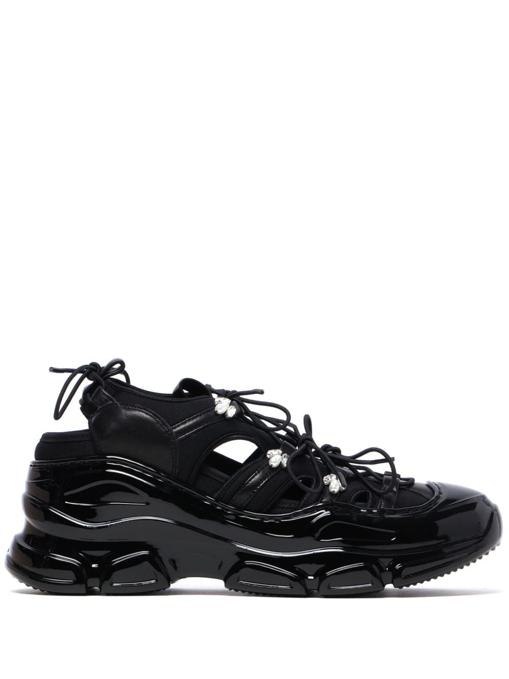 Tracker cut-out sneakers - 1