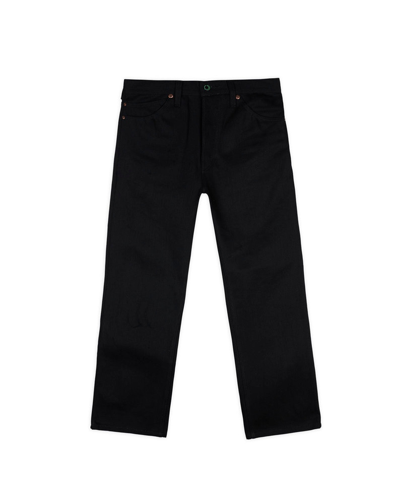 Type 01 13.2oz Selvedge Denim - Solid Black 1