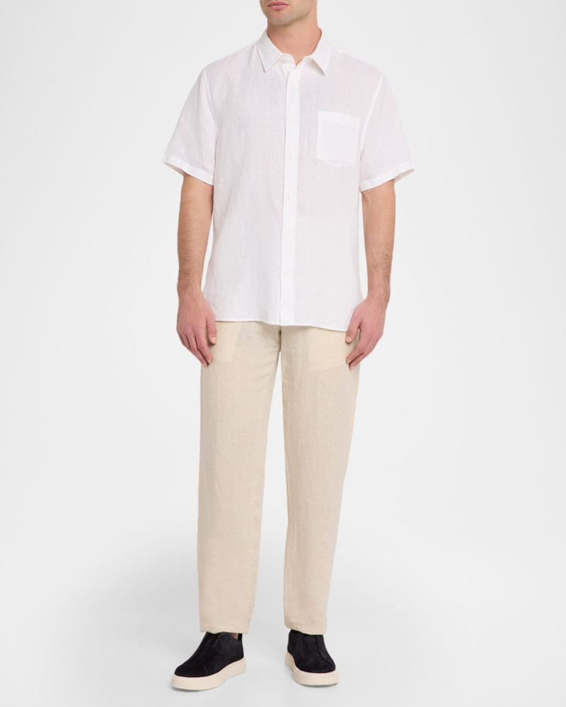 Vince Men's Linen Sport Shirt outlook