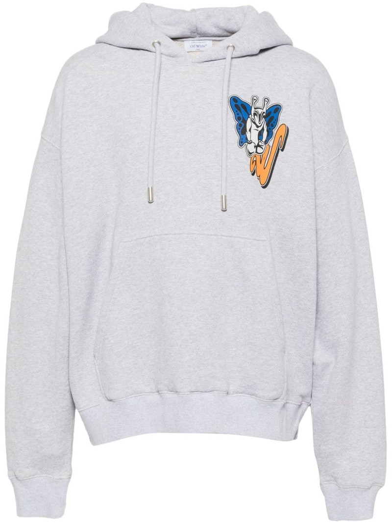 graphic-print hoodie 1