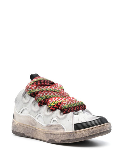 Lanvin Curb low-top leather sneakers outlook