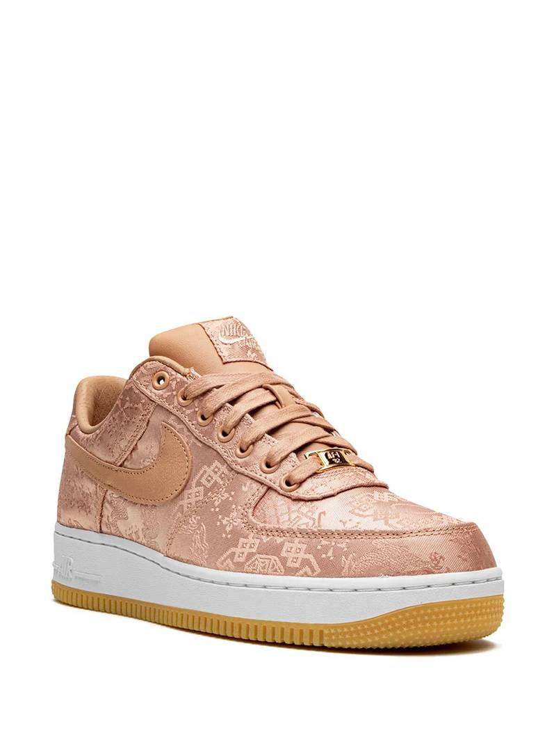 Nike x CLOT Air Force 1 PRM "Rose Gold Silk" sneakers outlook