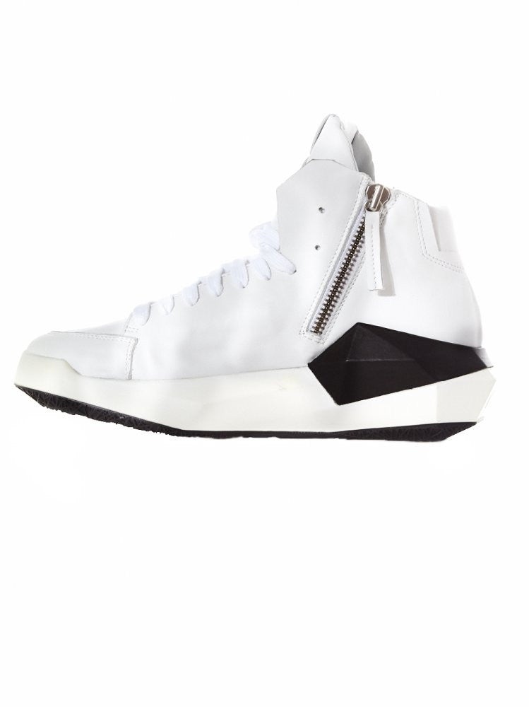 Structured High-Top Sneakers - 4