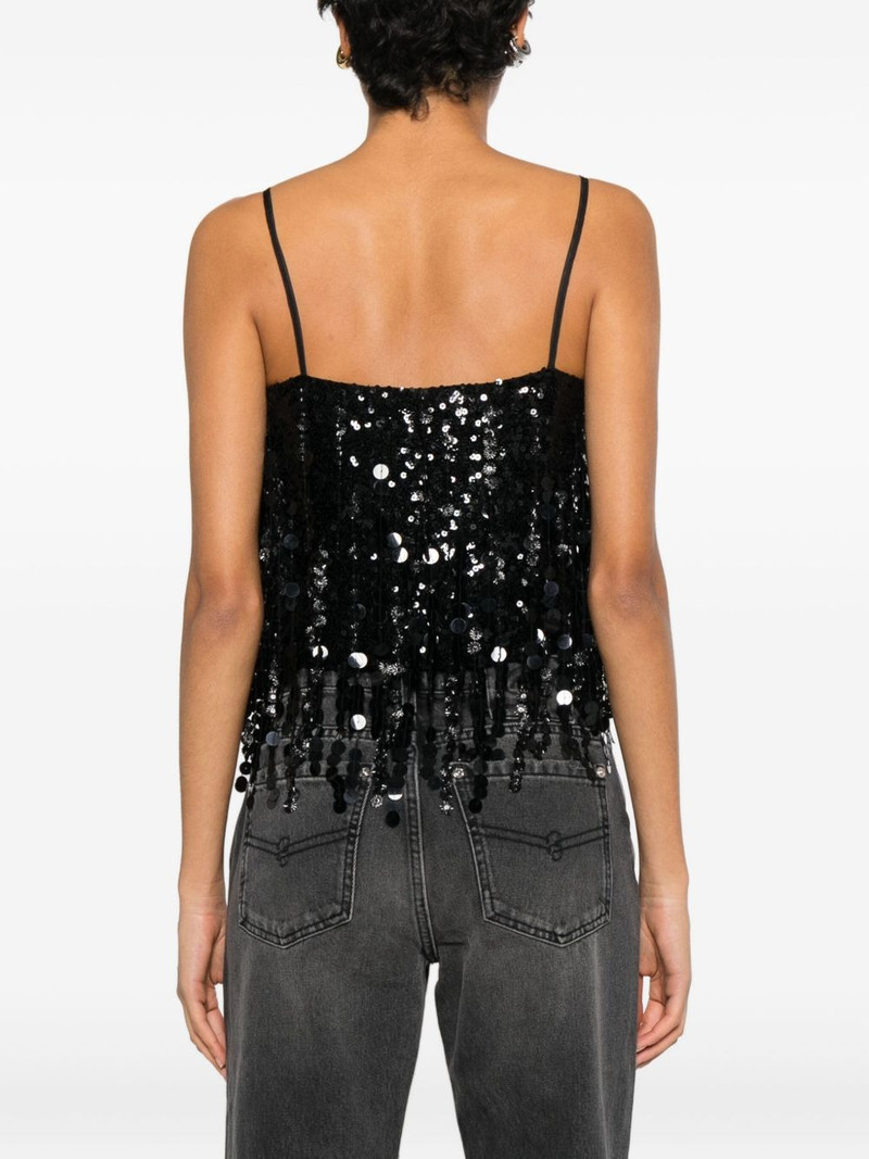 sequin fringed top 4