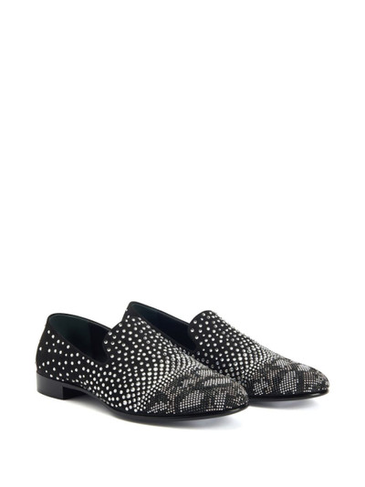 Giuseppe Zanotti Marthin crystal-embellished loafers outlook