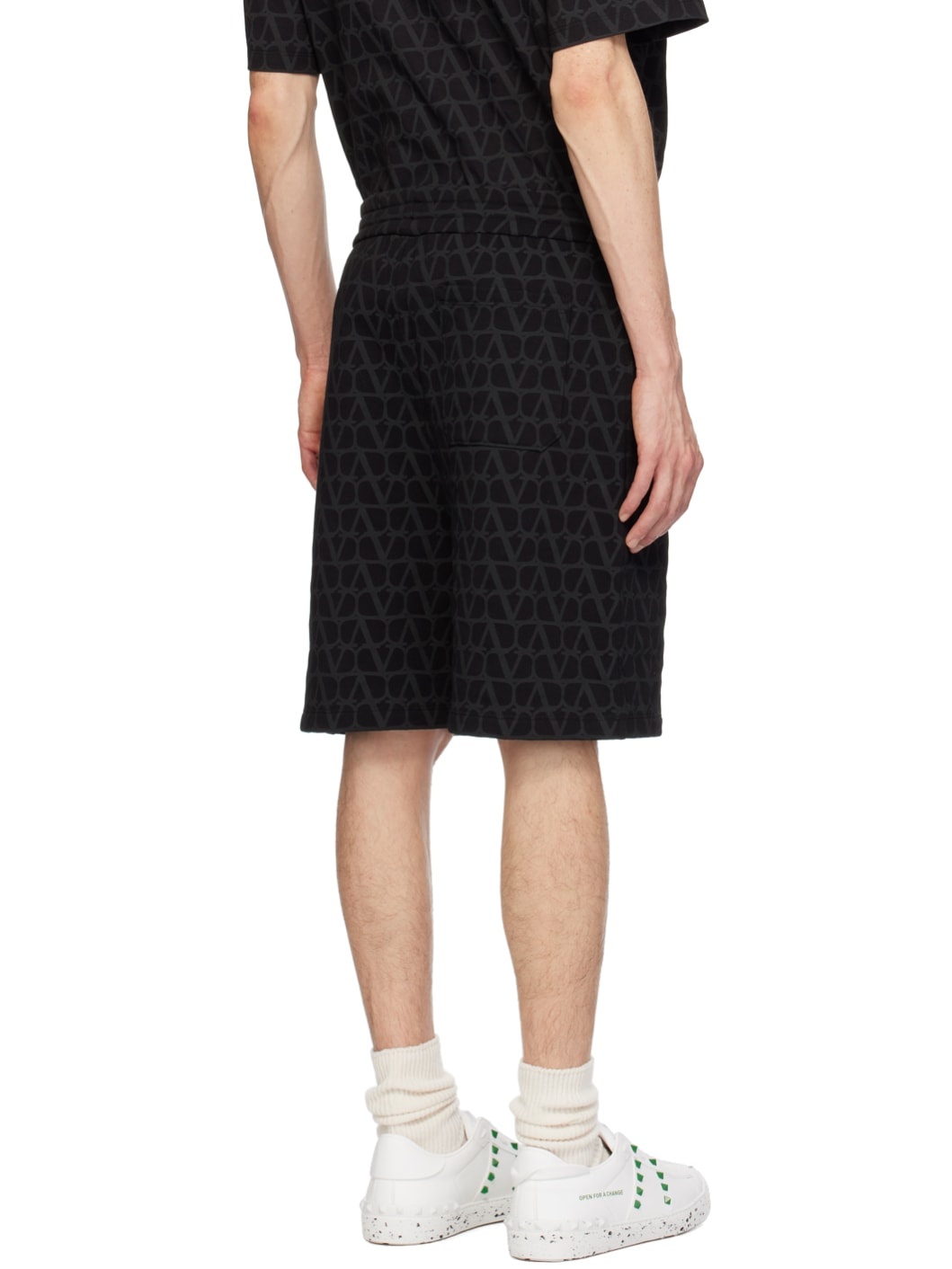 Black Toile Iconographe Shorts - 3