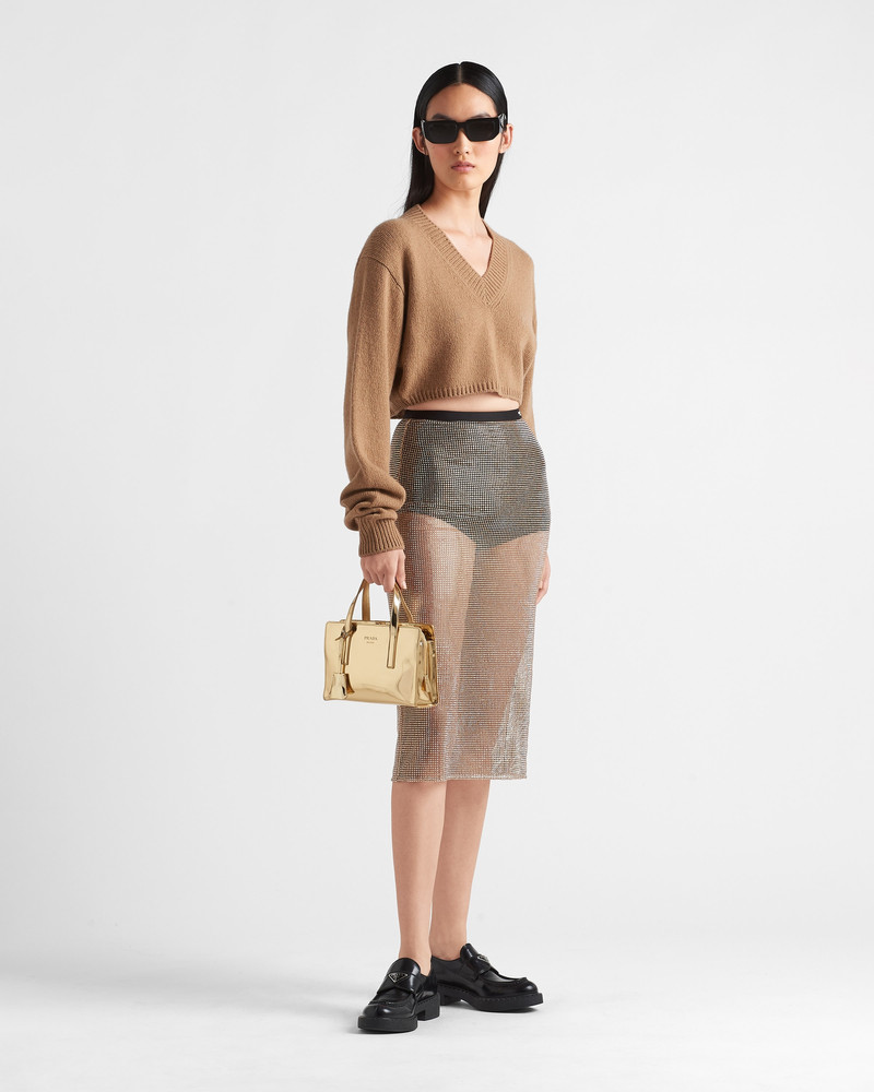 Prada Wool and cashmere V-neck sweater outlook