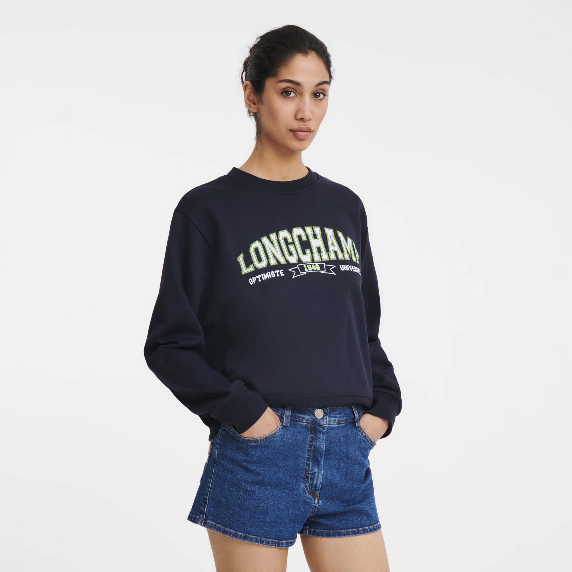 Sweatshirt Navy - Jersey - 3