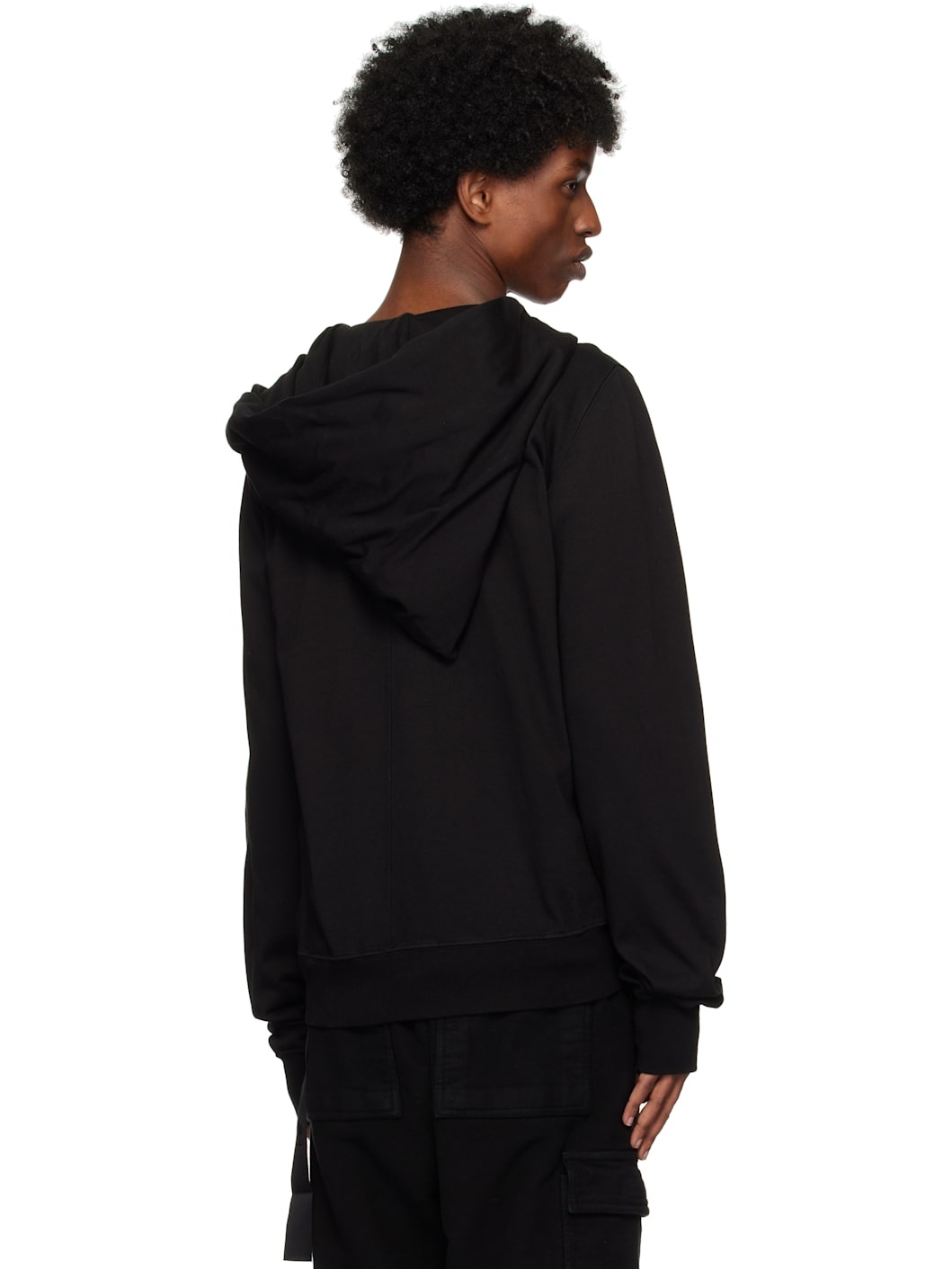 【RICK OWENS】DRKSHDW Porterville Mountain フーディ ブラック Black Porterville Mountain Hoodie by Rick Owens DRKSHDW on Sale