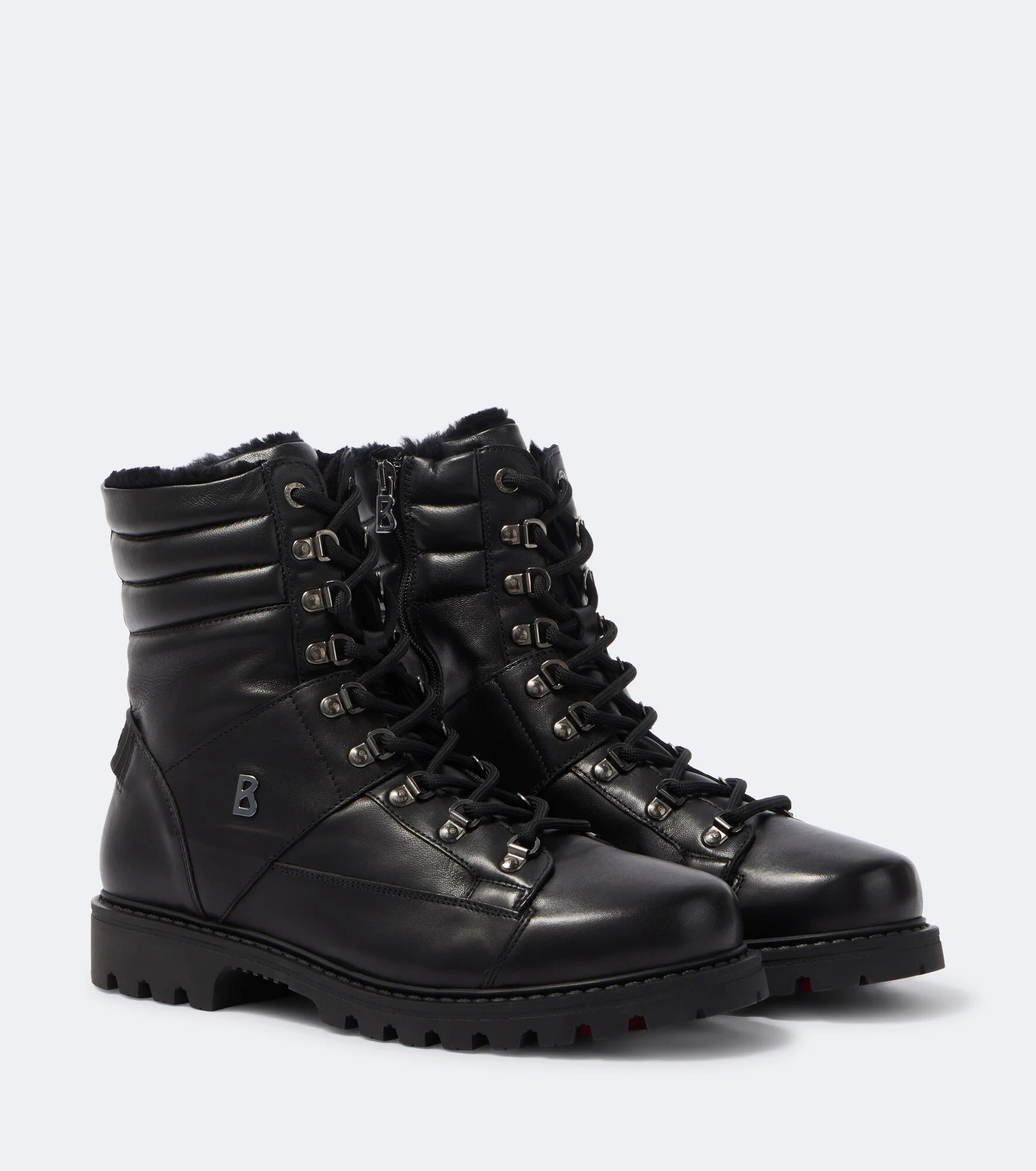 Helsinki leather lace-up boots - 1