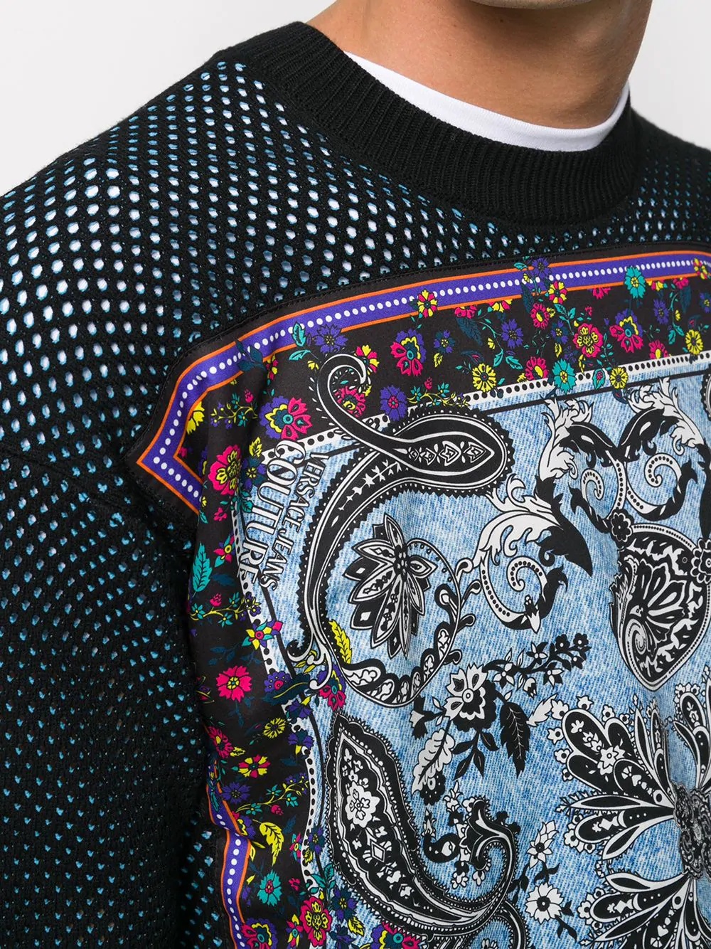 paisley print jumper - 5