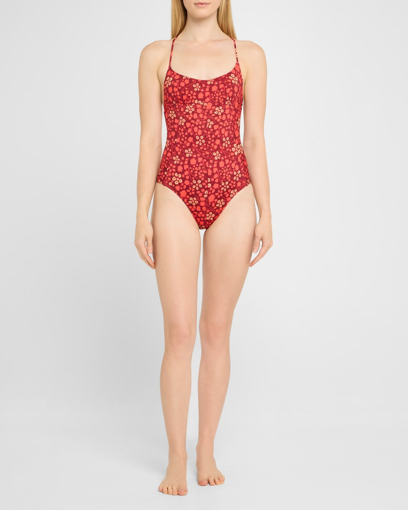 ULLA JOHNSON Positano One-Piece Swimsuit outlook