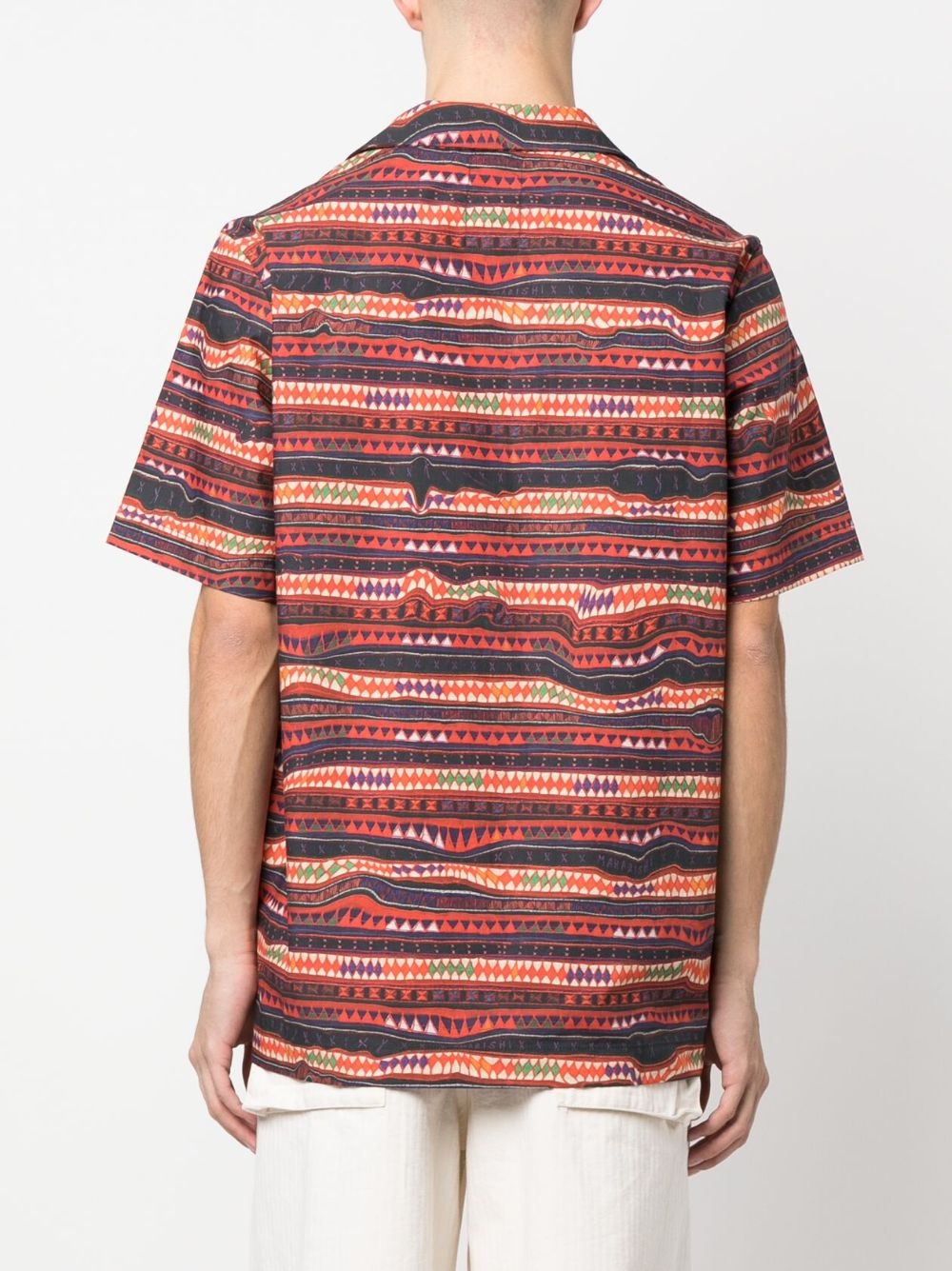 short-sleeve organic cotton shirt - 4