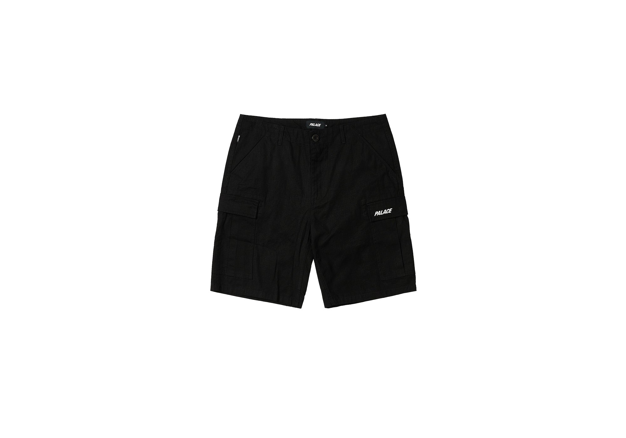 RIPSTOP COTTON CARGO SHORT BLACK - 1