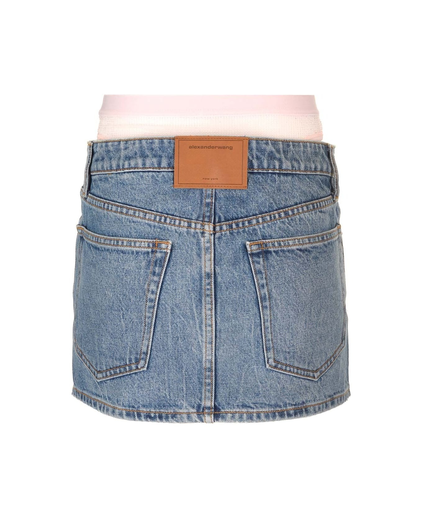 Mini Skirt Prestyle Hotfix Mesh Undie - 2
