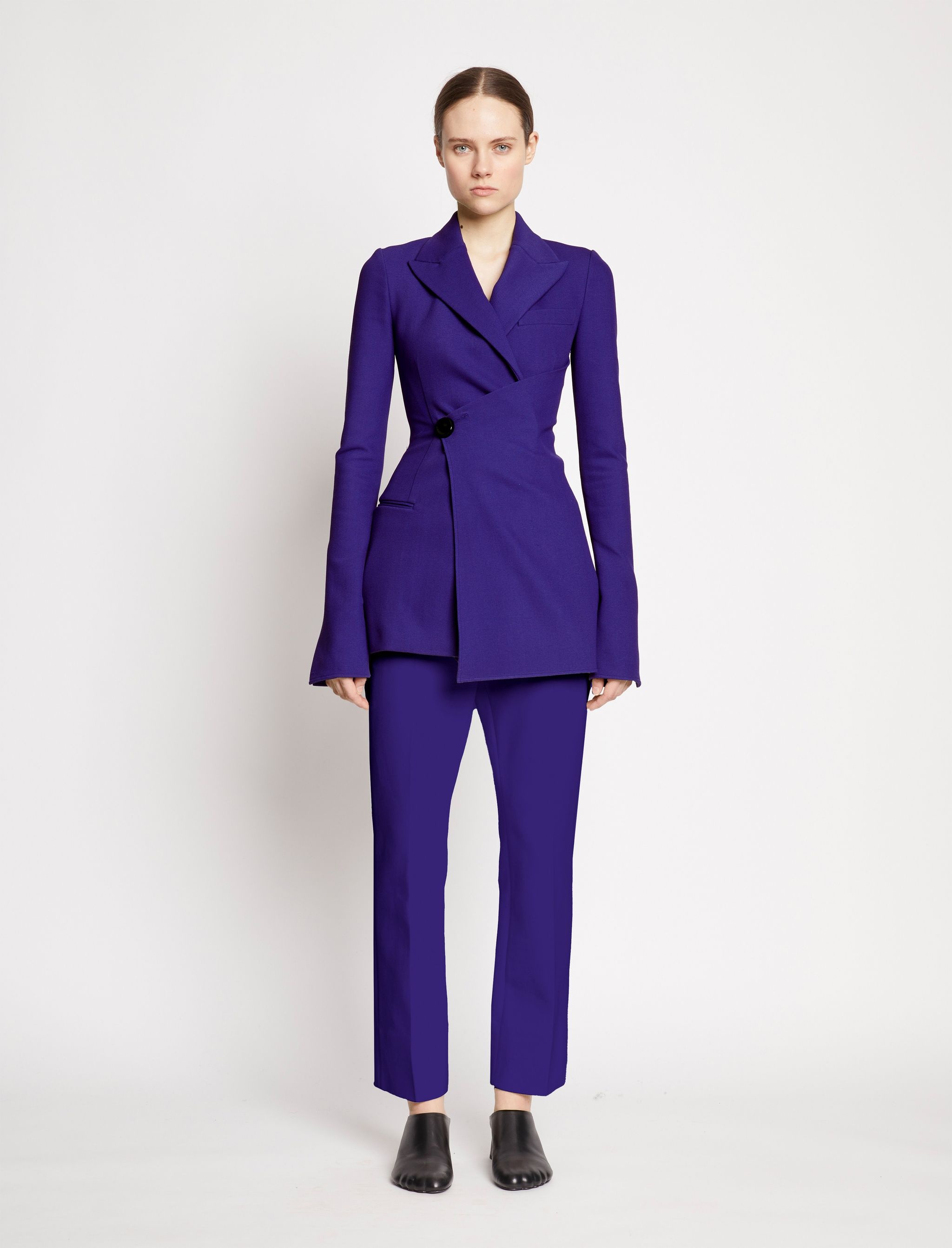 Bi-Stretch Crepe Cinched Jacket - 3