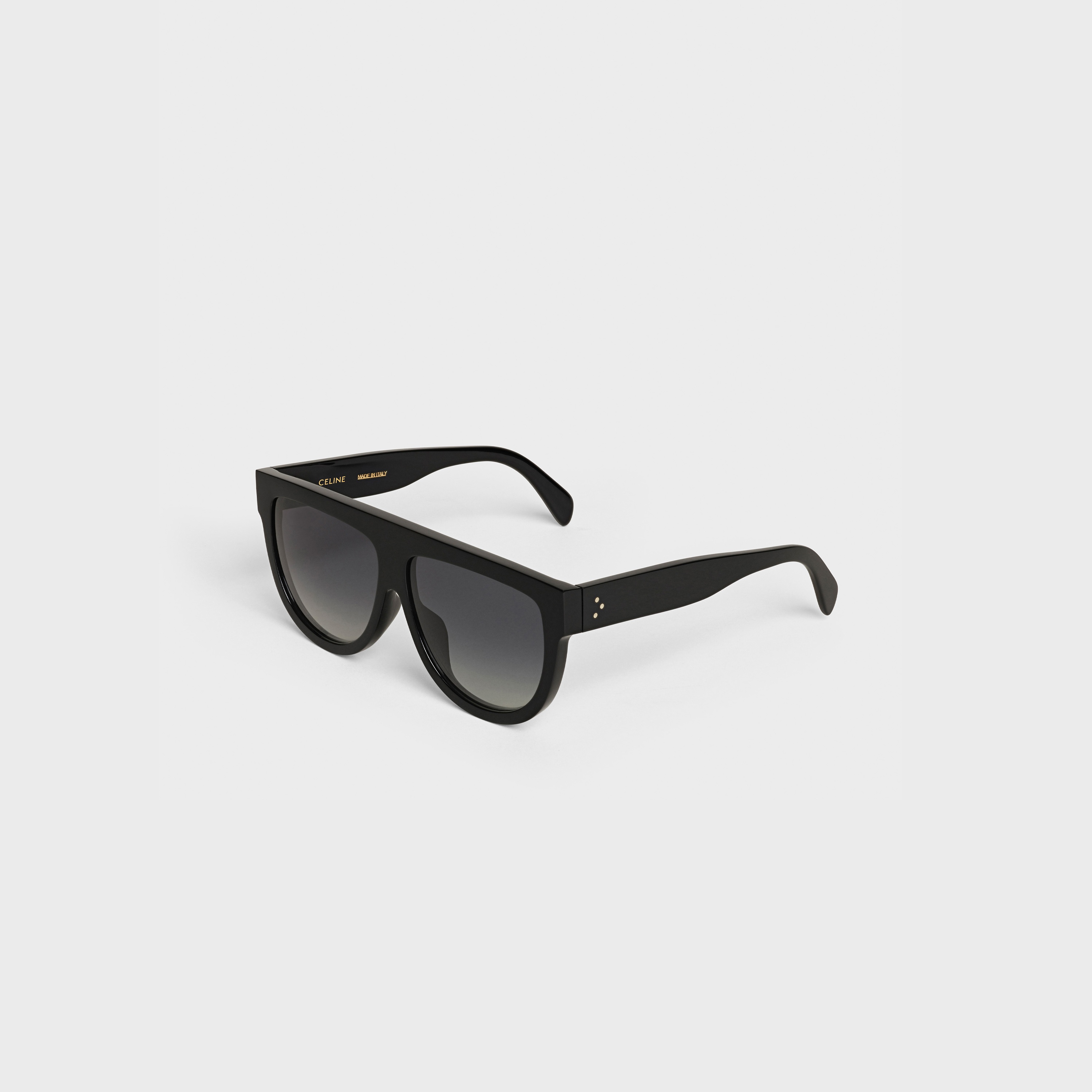 Aviator S001 Sunglasses in Acetate with Polarized Lenses - 2