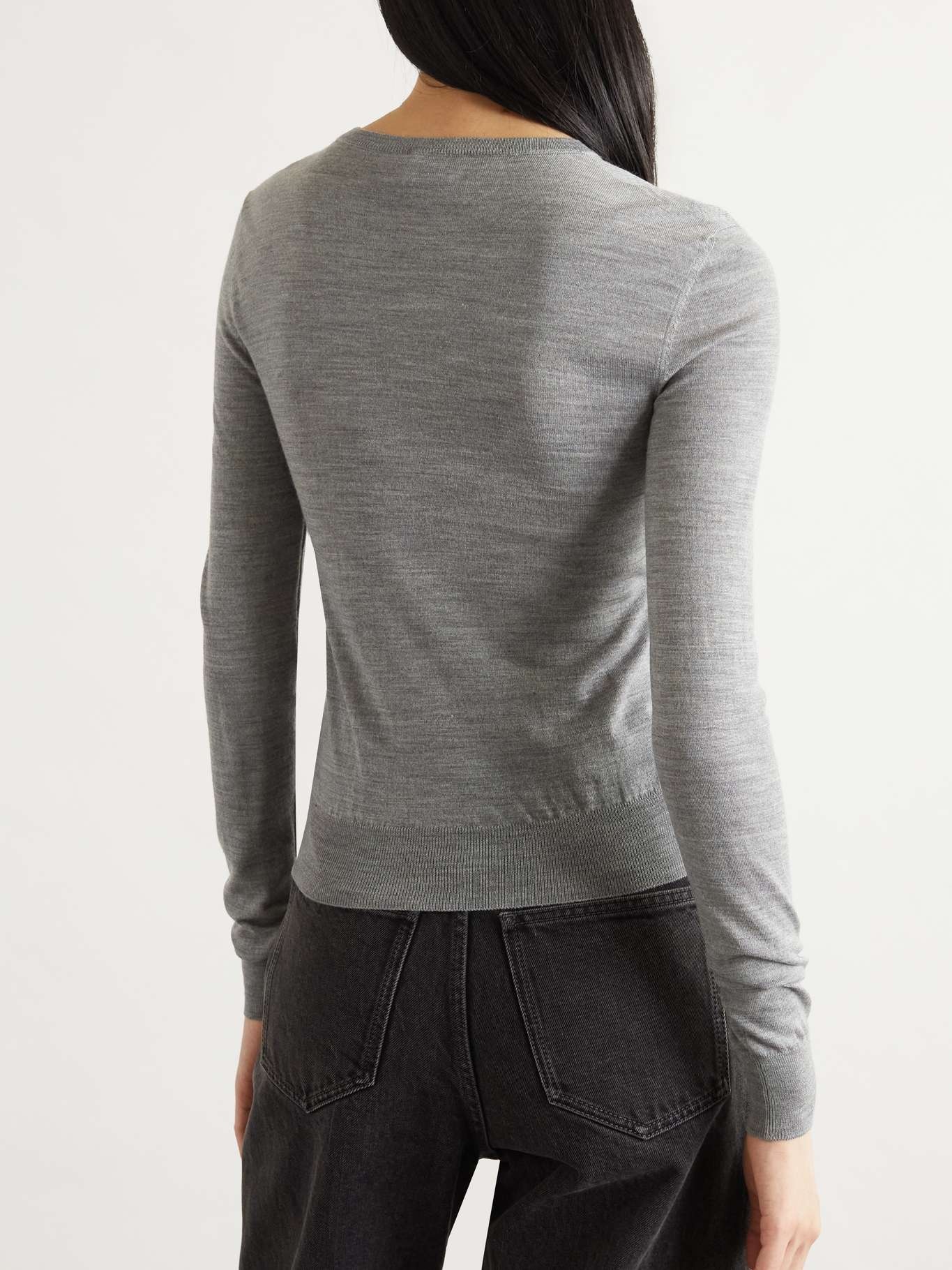 Wool sweater Gray - 3