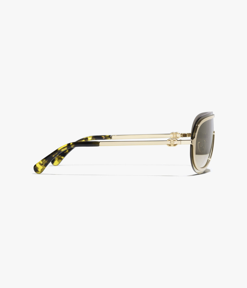 CHANEL Shield Sunglasses outlook