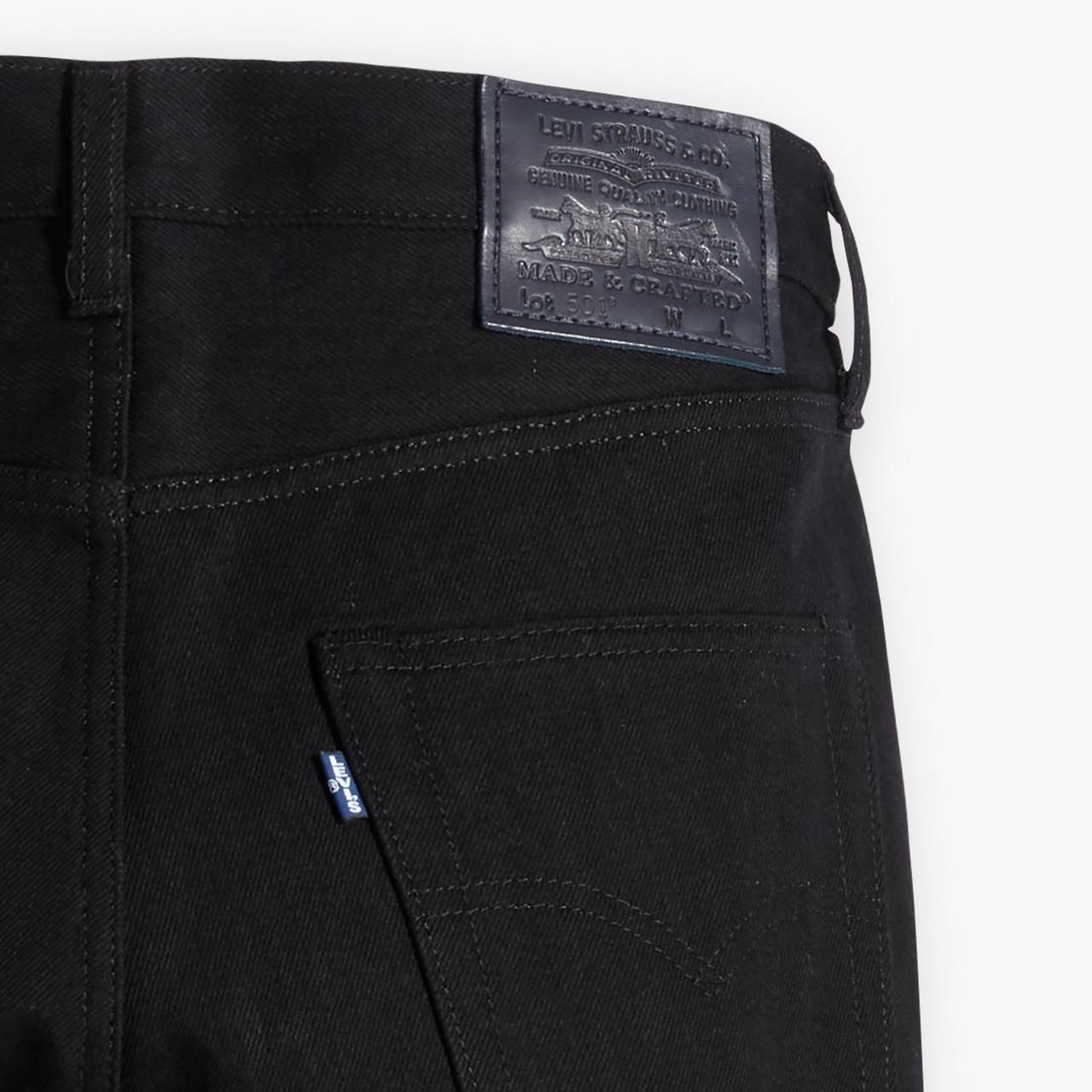 Levi's 1980S 501® ORIGINAL FIT SELVEDGE MEN'S JEANS REVERSIBLE - Main Image