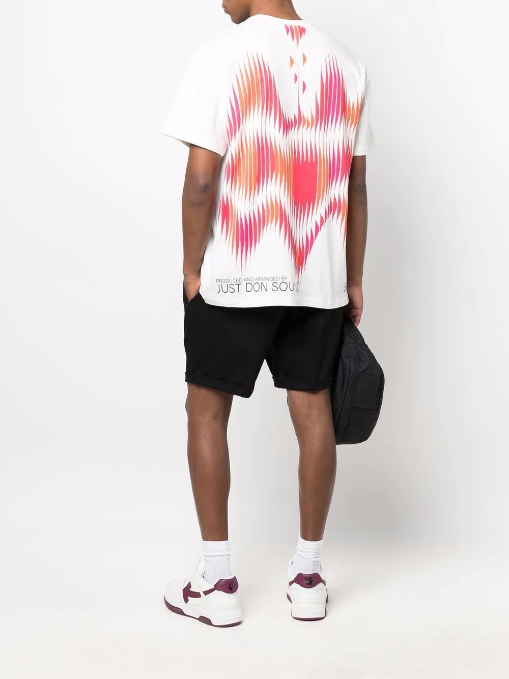 Sound-print short-sleeve T-shirt - 2