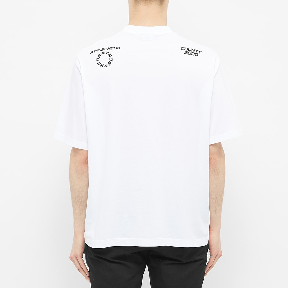 Marcelo Burlon Techno Folk Oversized Tee - 4