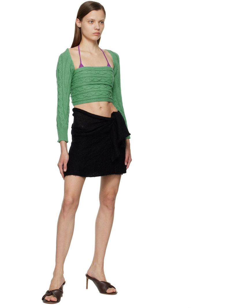 gimaguas SSENSE Exclusive Green Mariona Sweater outlook