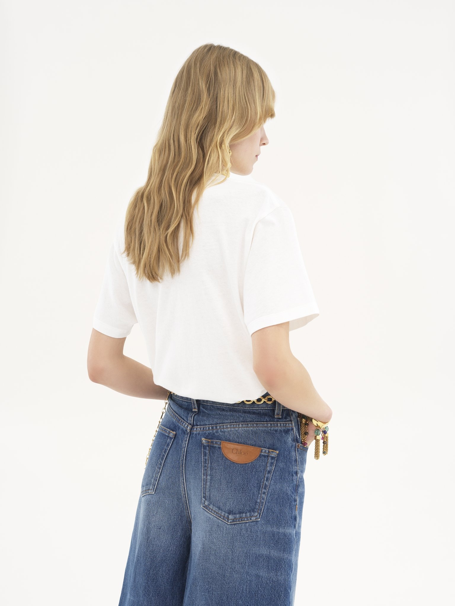 OVERSIZED LOGO T-SHIRT IN COTTON JERSEY - 5