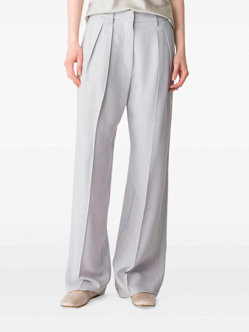 forte_forte pleated wide-leg trousers outlook