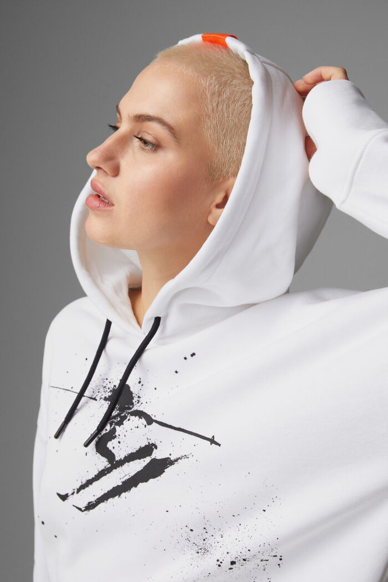Cosa Sweatshirt hoodie in White 4