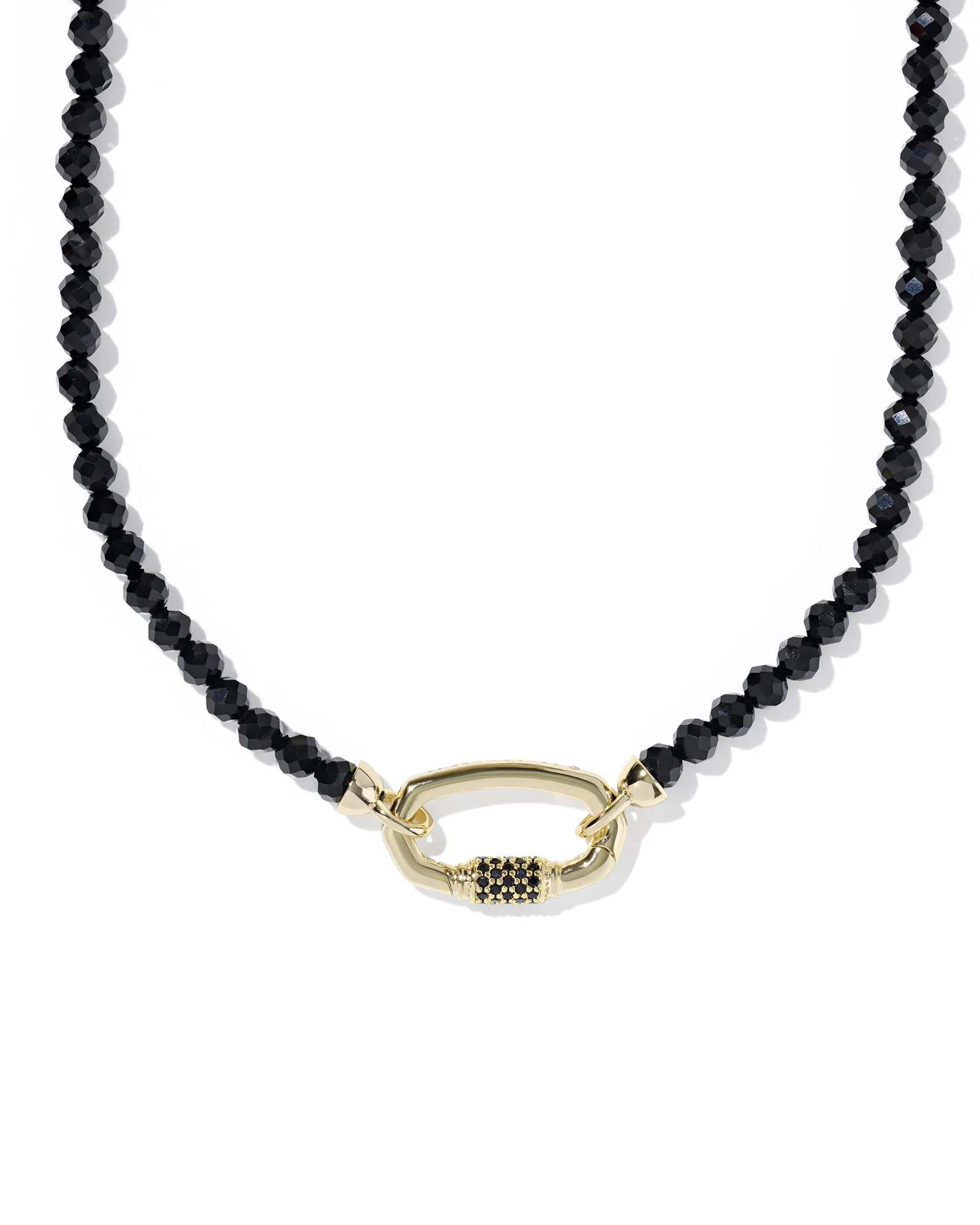 Emery Gold Beaded Strand Necklace - 1