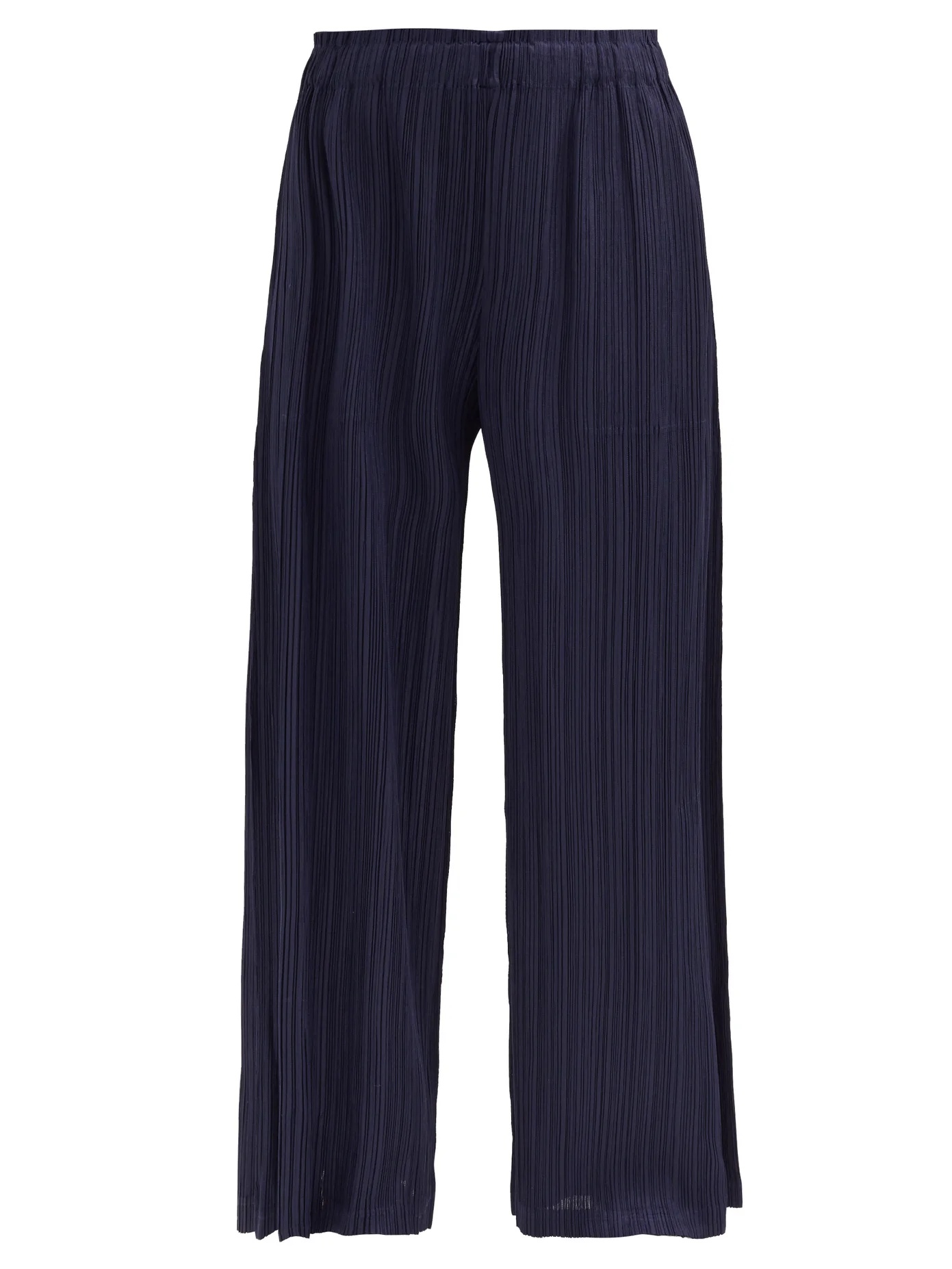 Technical-pleated trousers - 1