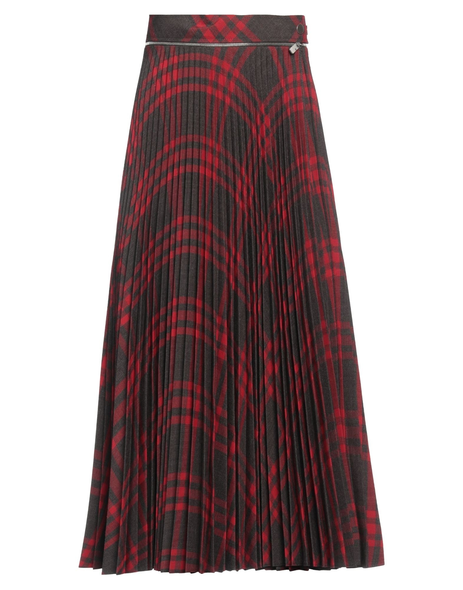Red Women's Midi Skirt - 1