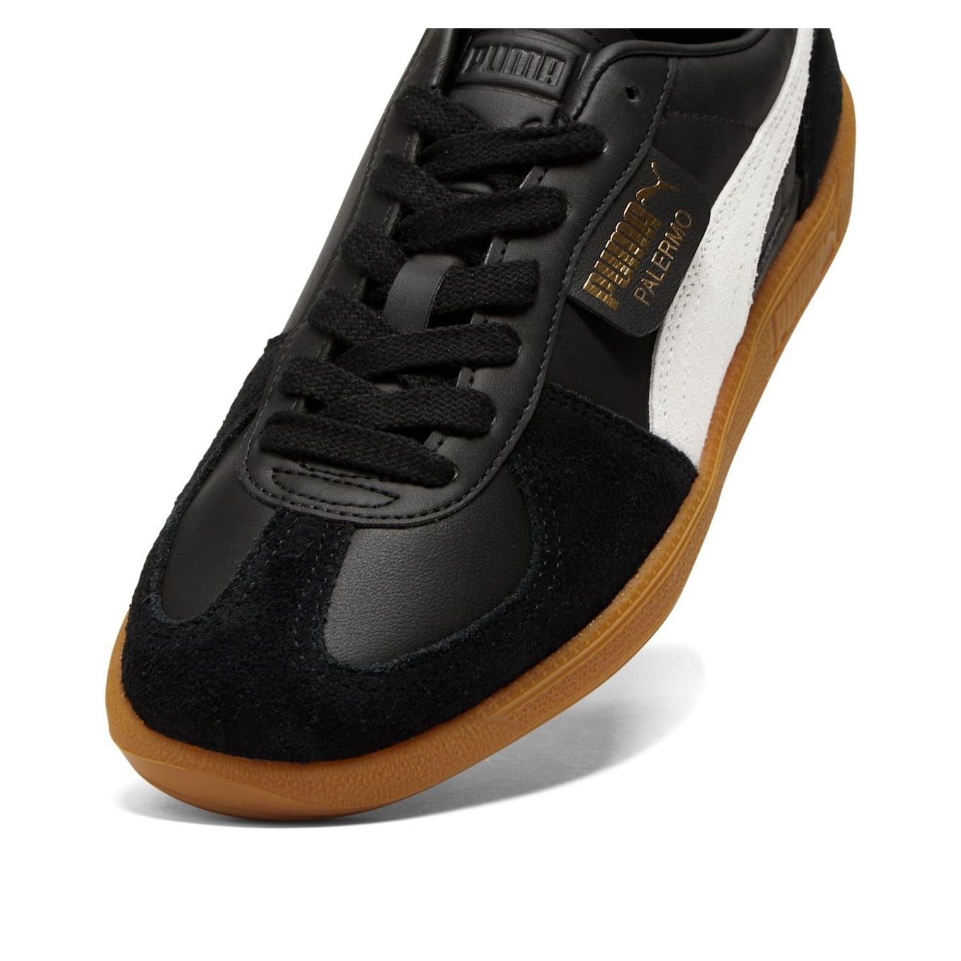 PUMA Palermo Leather 'Black Feather Grey Gum' 396464-03 - 5