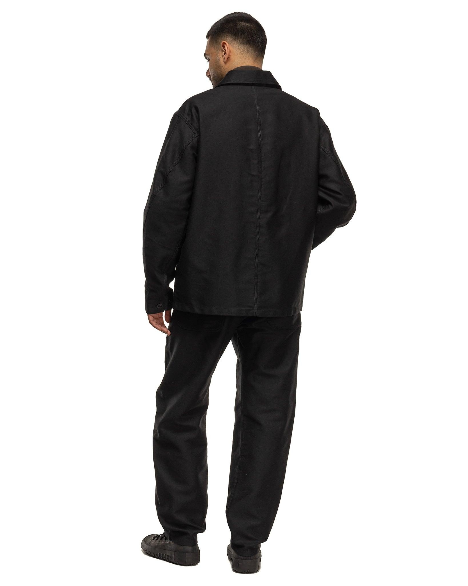 Twisted Sleeve Workwear Jacket Black - 3