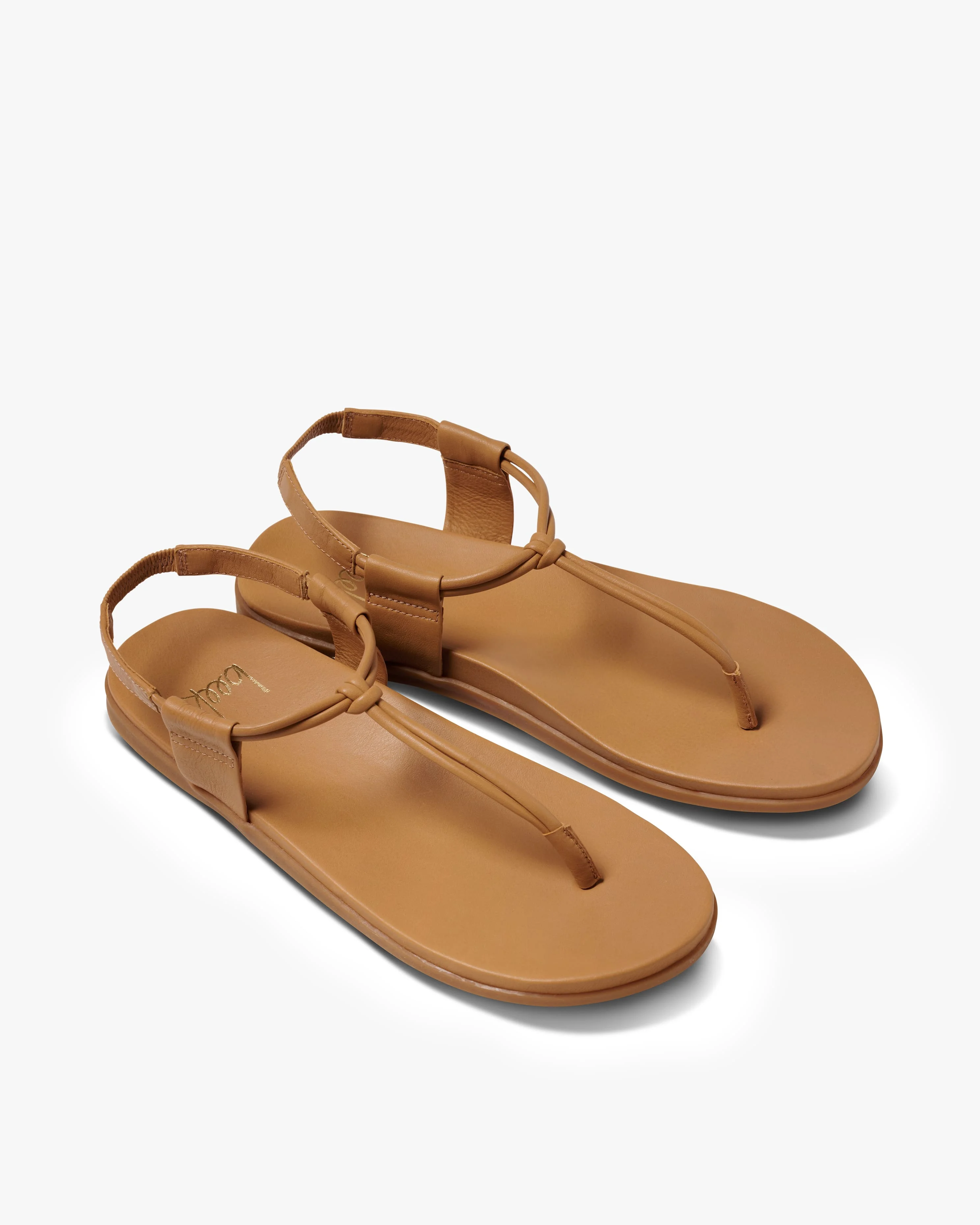 Mango Leather T-Strap Sandal - 1
