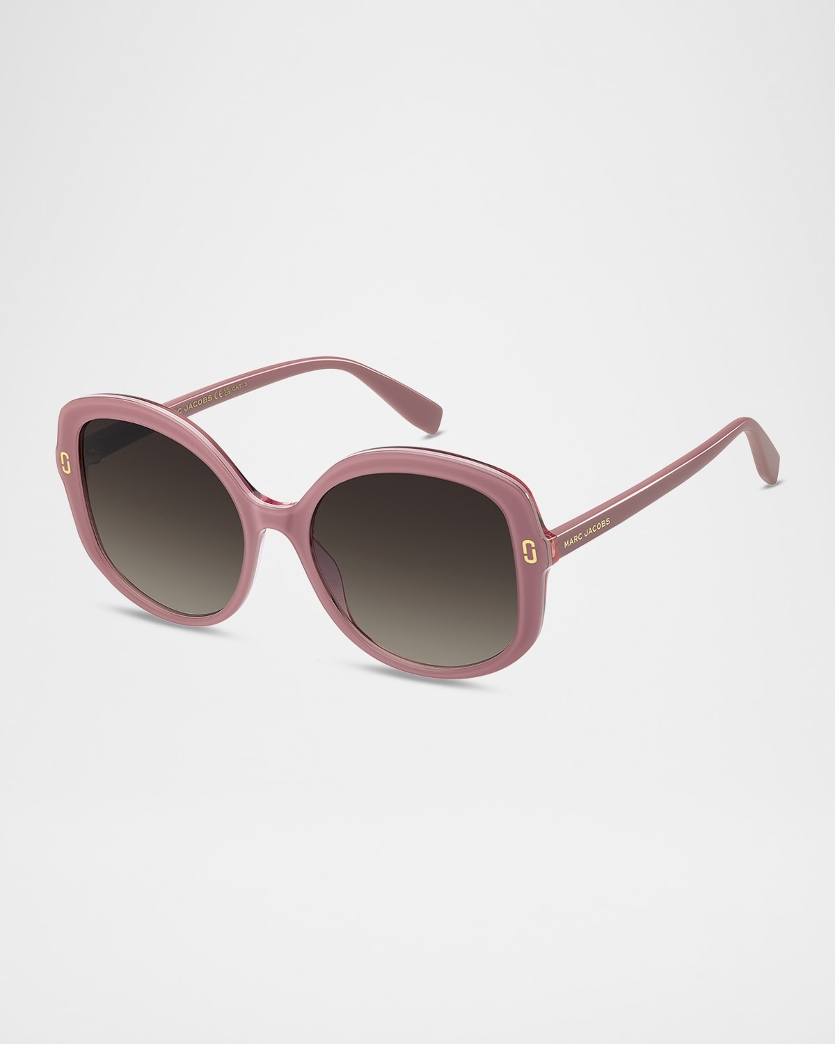 Round Acetate Sunglasses - 3