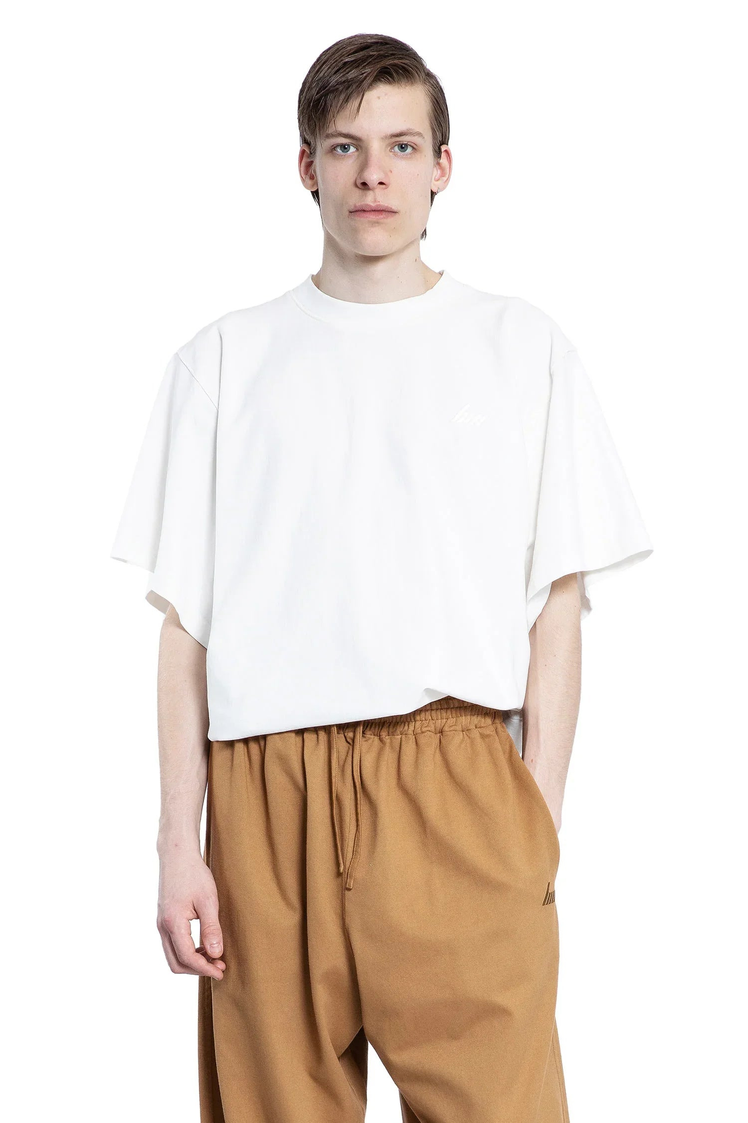 Embroidered-Logo-Oversize-T-Shirt - 5