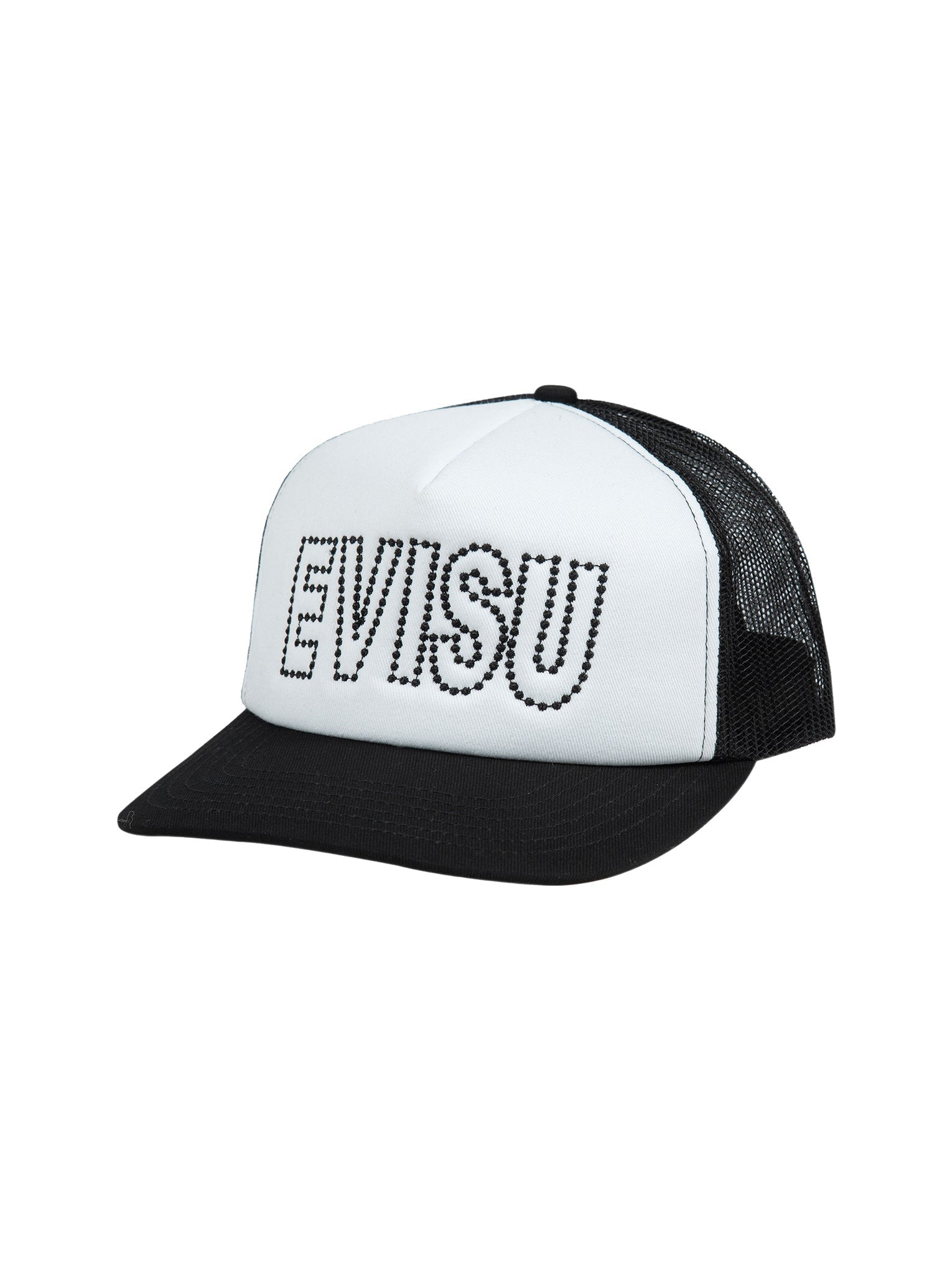 DOTTED LOGO EMBROIDERY TUCKER HAT - 10
