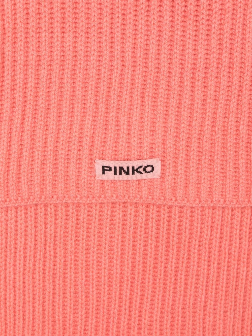 logo-patch scarf - 3