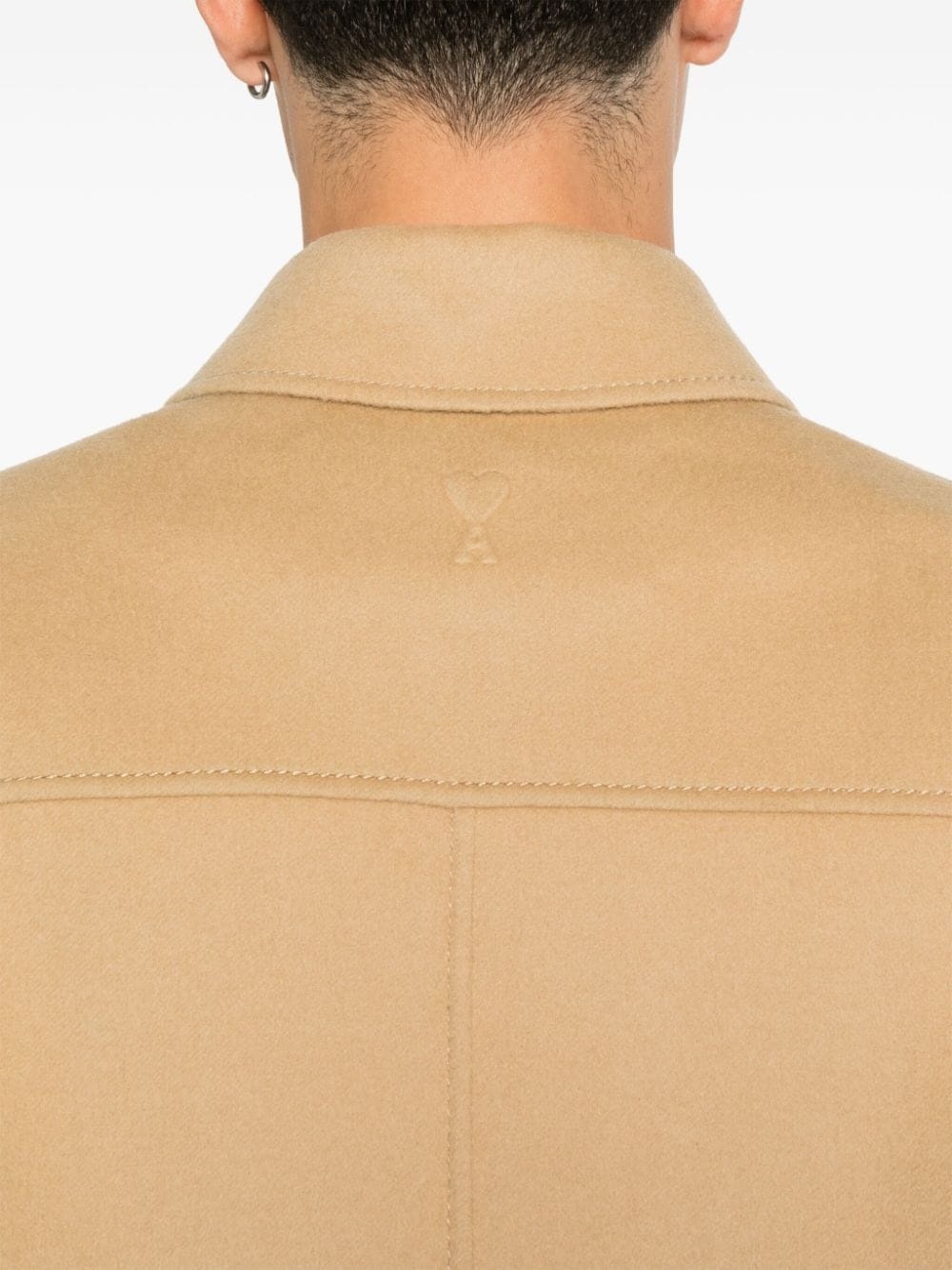 brushed shirt jacket - 5