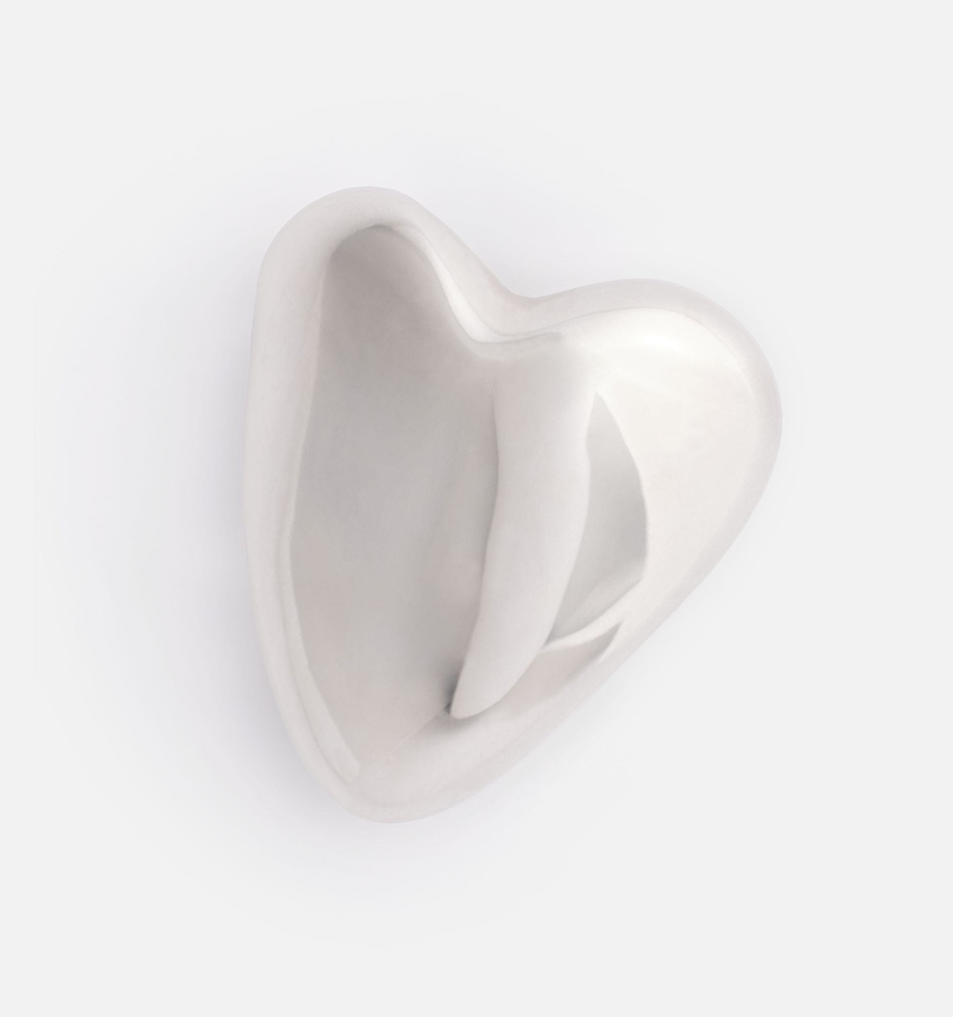 Metal Heart Earcuff Right - 2