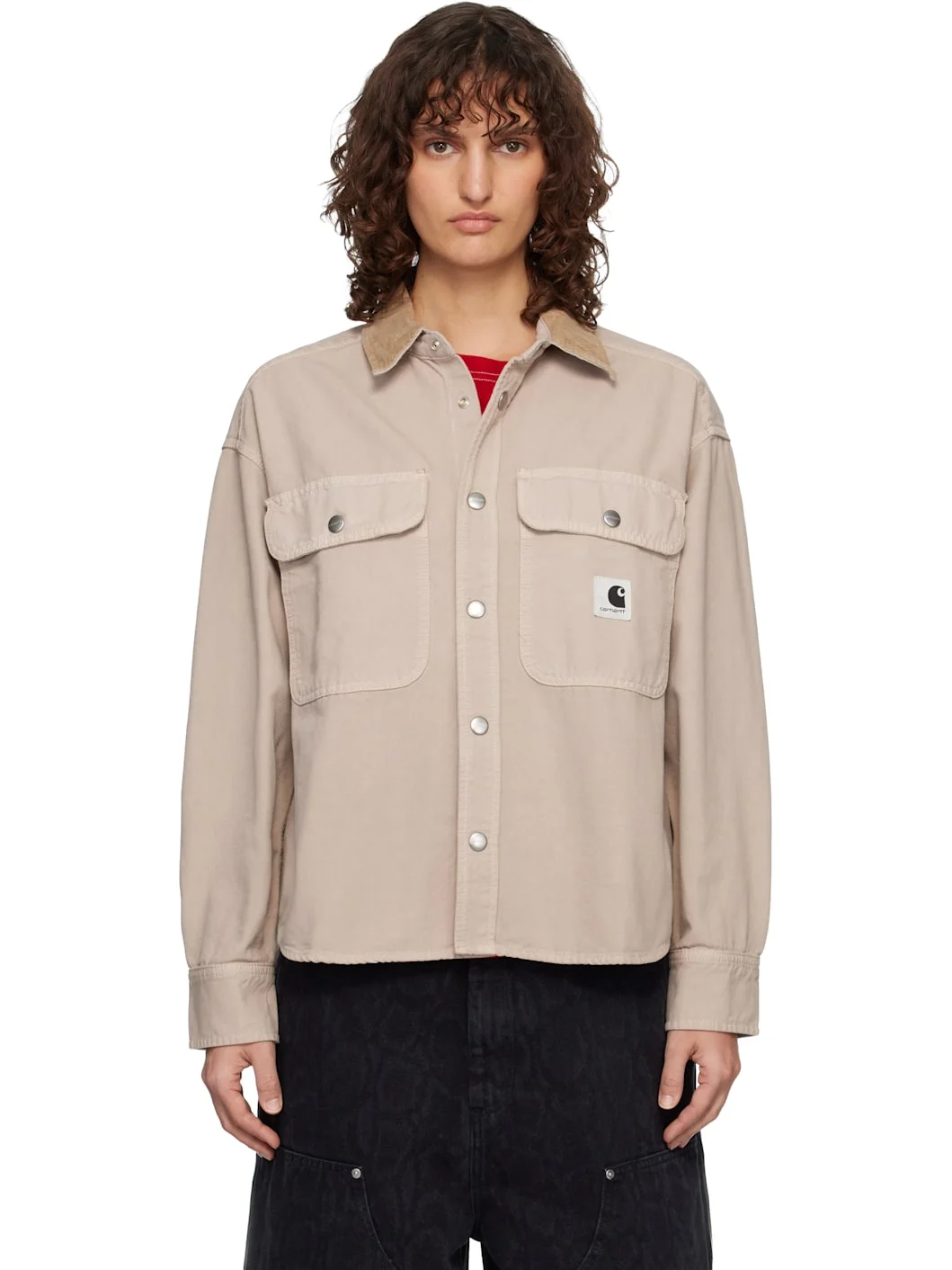 Beige Prescott Overshirt - 1