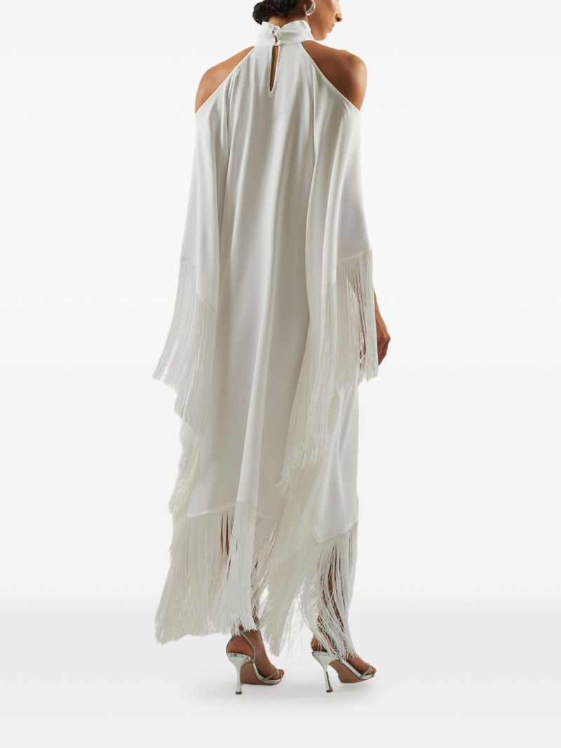 Divina fringe-trimmed kaftan dress 3