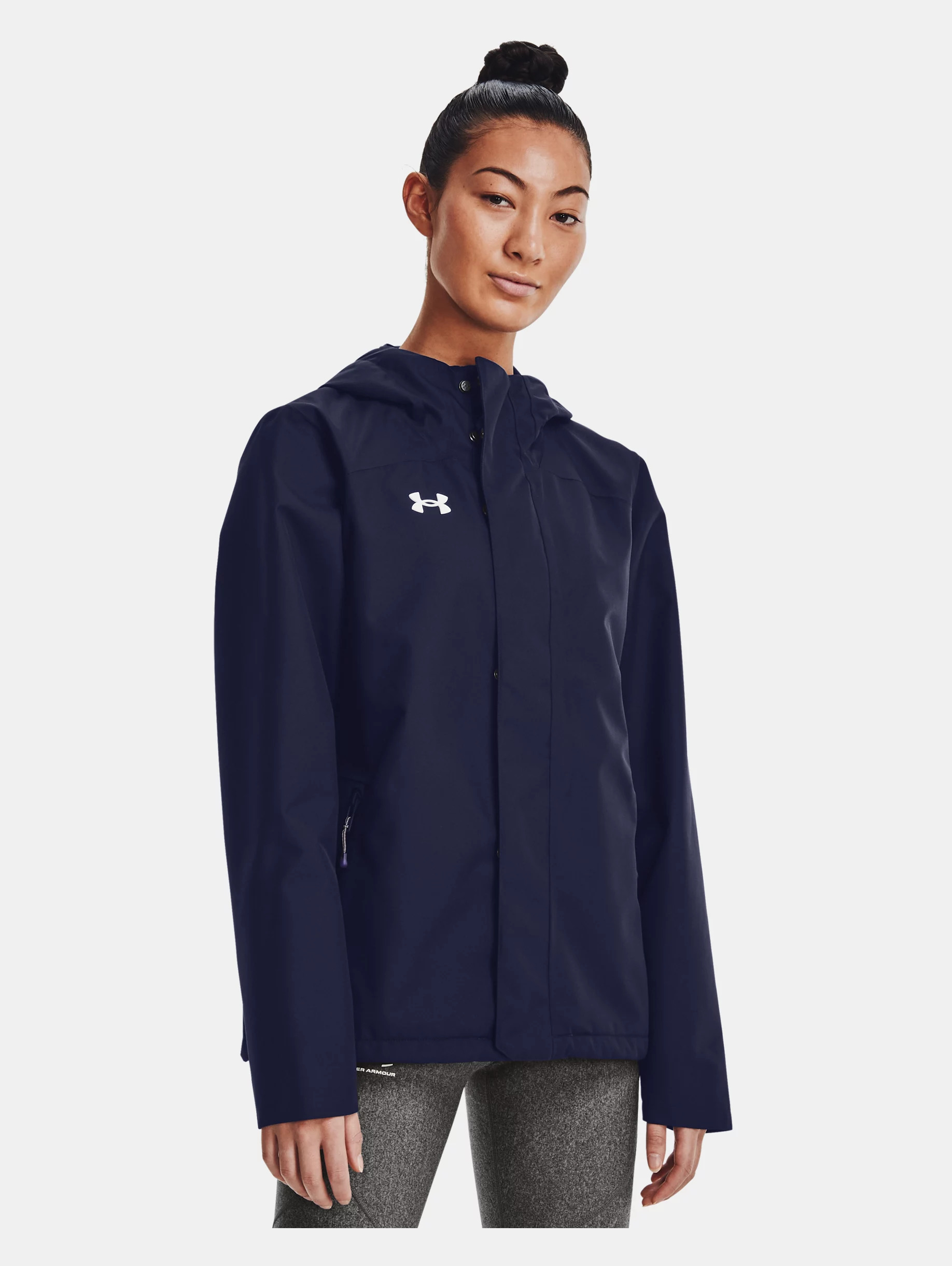Women's UA Stormproof Lined Rain Jacket - 2