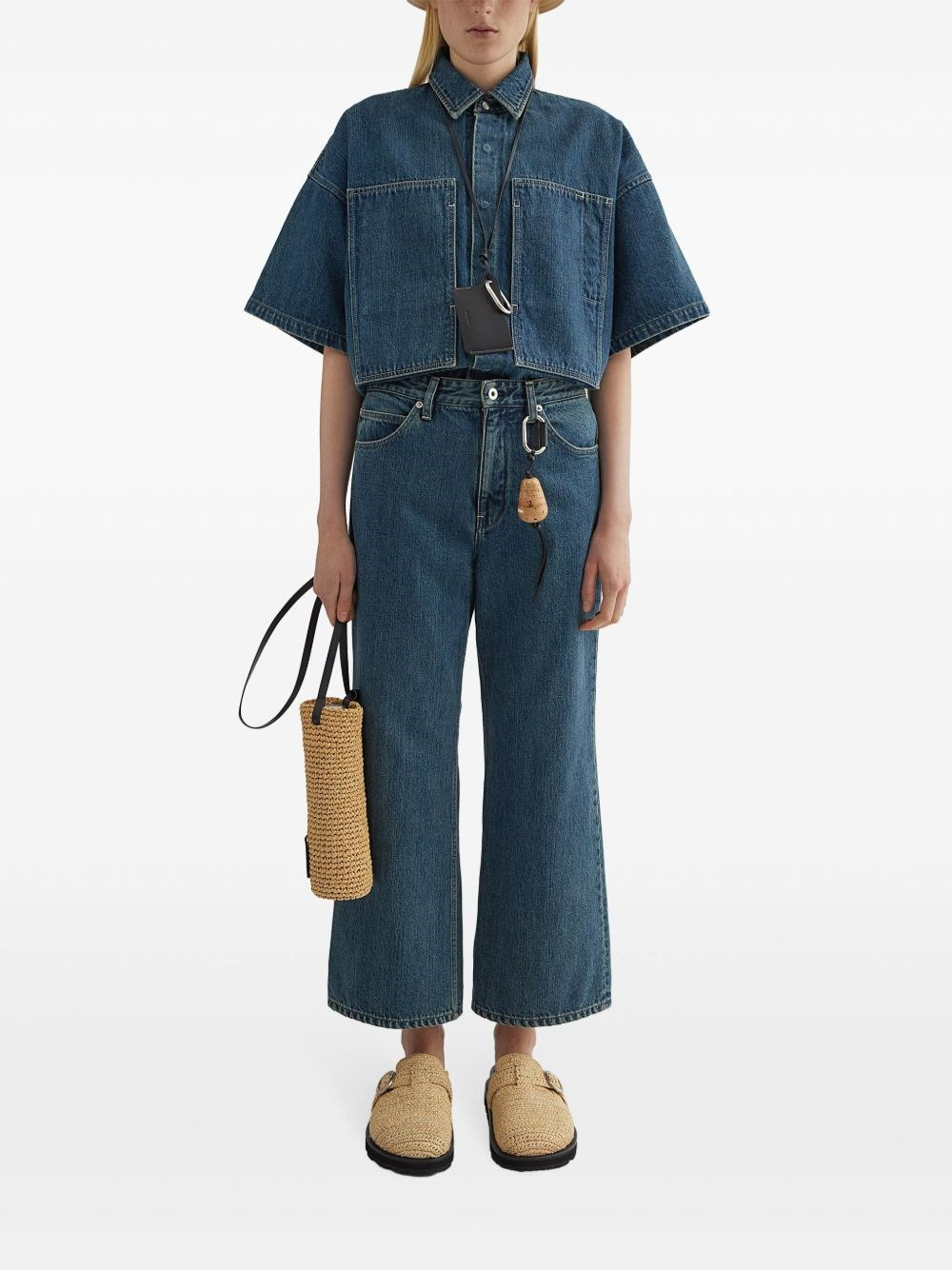 Denim Wide-leg jeans - 5