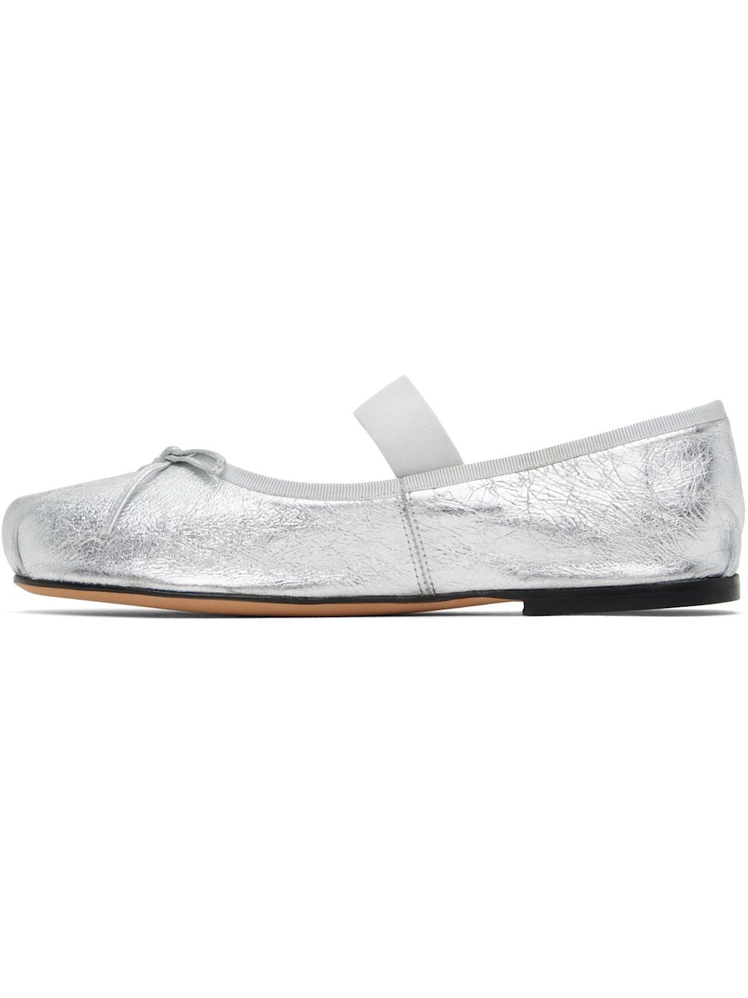 Silver Jolie Ballerina Flats - 3