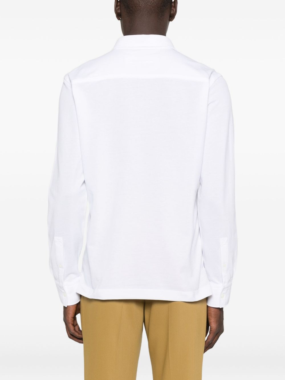 long-sleeve polo shirt - 3
